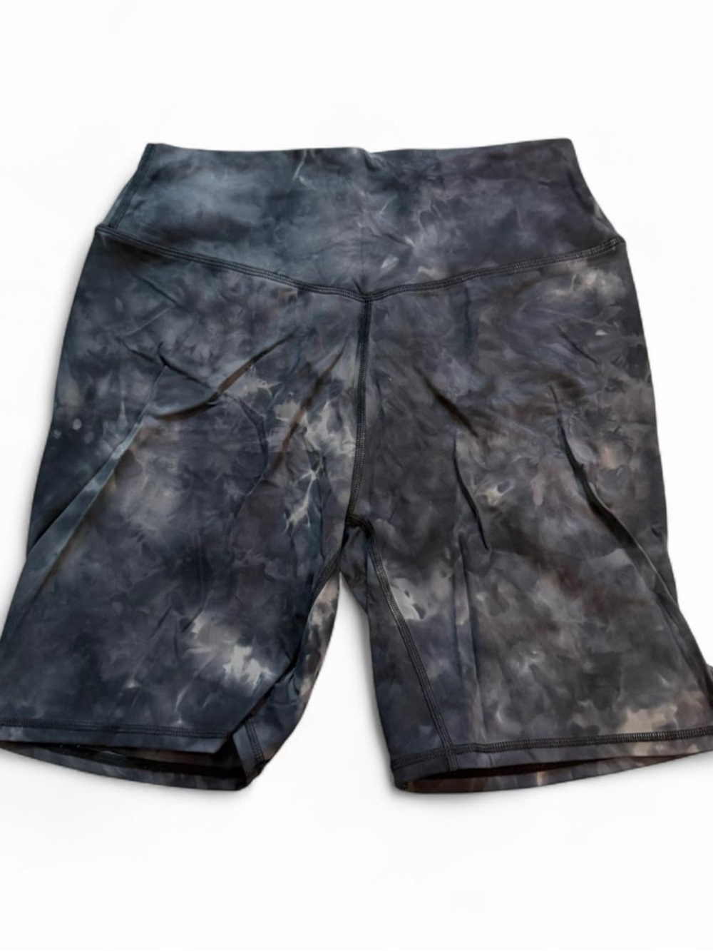 Kamo Fitness High-Waist Tie Dye Athletic Bike Shorts